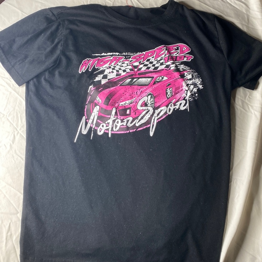 Retro Racing T-Shirt Medium